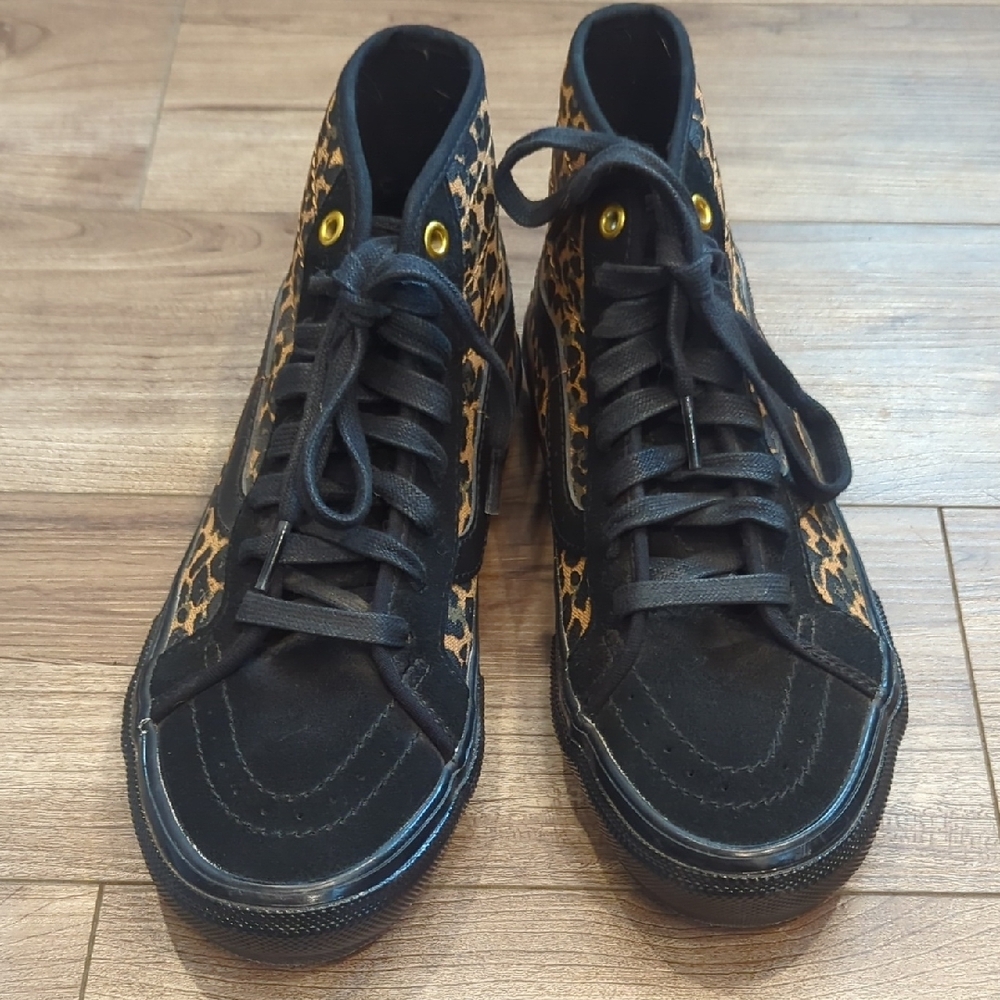 Vans Limited Edition Cher Strawberry Leopard Sk8 His - Picture 3 of 9